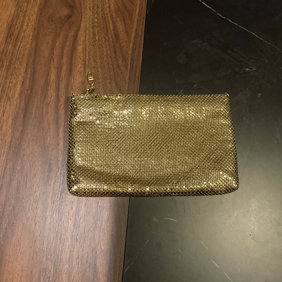 Shimmering Gold Mesh Wristlet - Picture 1 of 5
